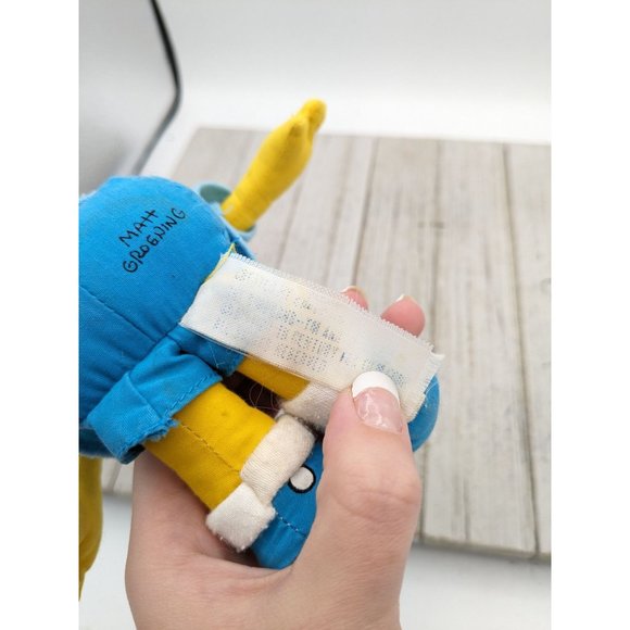 Vintage 1990 Dan Dee The Simpsons Bart Simpson Collectible Rag Doll - Picture 4 of 5